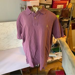 Ralph Lauren Polo Shirt - Purple Great Condition